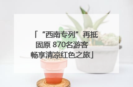 “西南专列”再抵固原 870名游客畅享清凉红色之旅