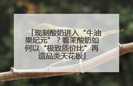 现制酸奶进入“牛油果纪元”？看茉酸奶如何以“极致质价比”再造品类天花板