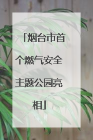 烟台市首个燃气安全主题公园亮相