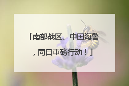 南部战区、中国海警，同日重磅行动！