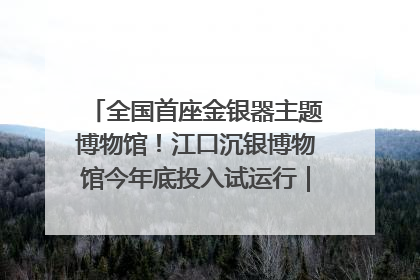 全国首座金银器主题博物馆！江口沉银博物馆今年底投入试运行｜万千气象看四川