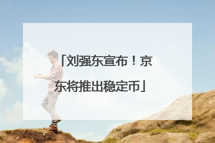 刘强东宣布！京东将推出稳定币