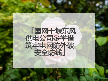 国网十堰东风供电公司多举措筑牢电网防外破安全防线