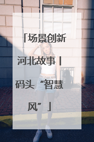 场景创新河北故事丨码头“智慧风”