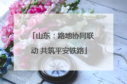 山东：路地协同联动 共筑平安铁路