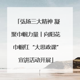 弘扬三大精神 凝聚巾帼力量丨向阳花巾帼红“大思政课”宣讲活动开展