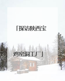 探访陕西宝鸡窑洞工厂