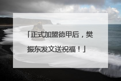 正式加盟德甲后，樊振东发文送祝福！