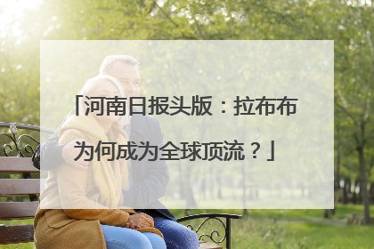 河南日报头版：拉布布为何成为全球顶流？