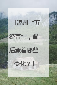 温州“五经普”，背后藏着哪些变化？