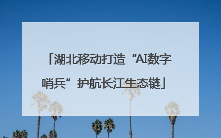 湖北移动打造“AI数字哨兵”护航长江生态链