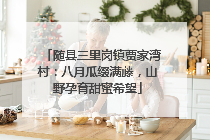 随县三里岗镇贾家湾村：八月瓜缀满藤，山野孕育甜蜜希望